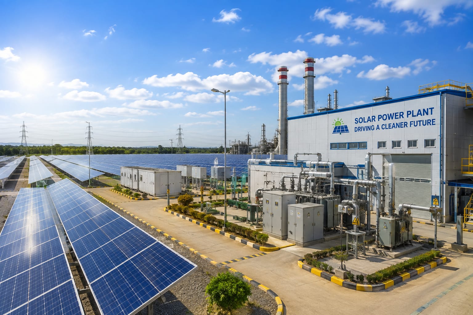 Solar Power Plant Inspection