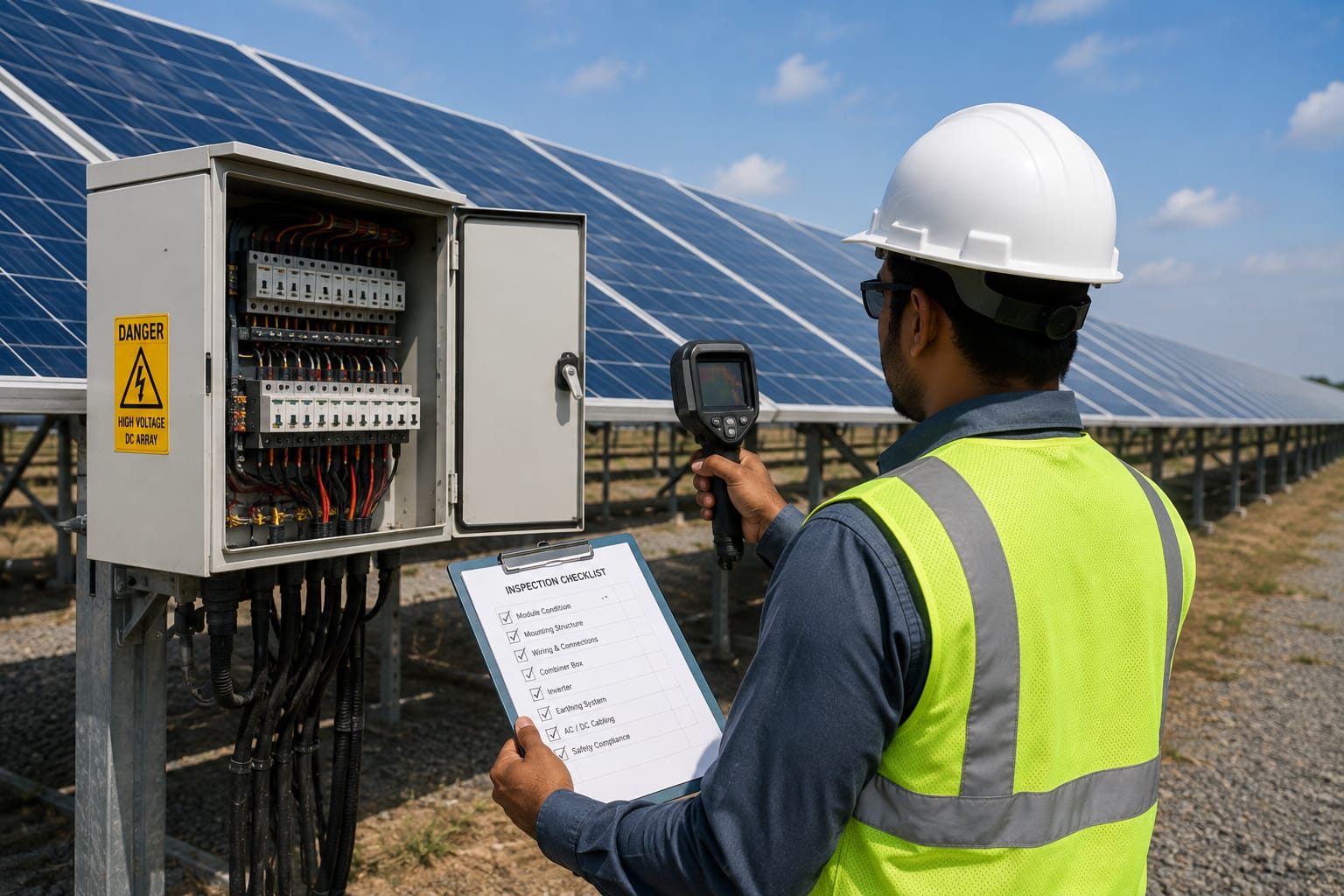 Solar Power Plant Inspection